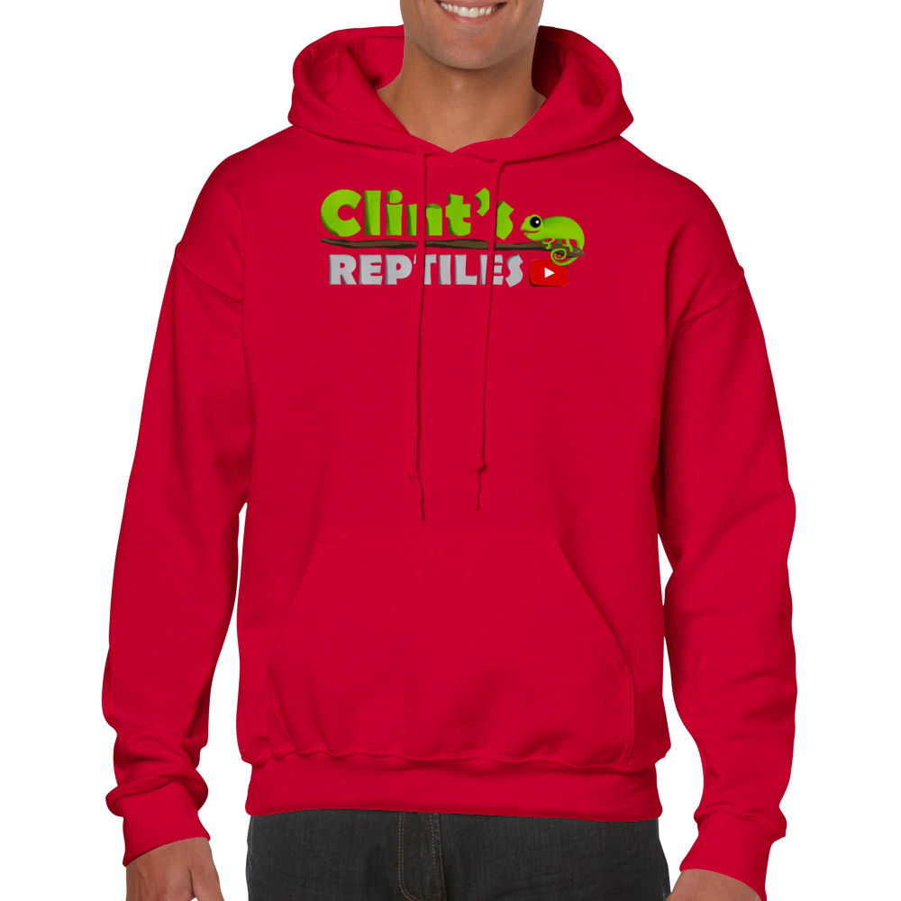 Clint's Reptiles -- Classic Unisex Pullover Hoodie