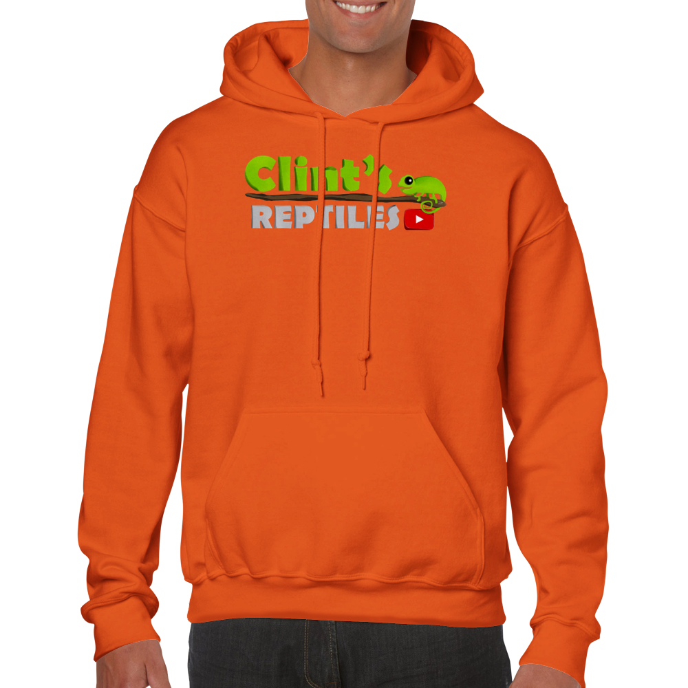 Clint's Reptiles -- Classic Unisex Pullover Hoodie