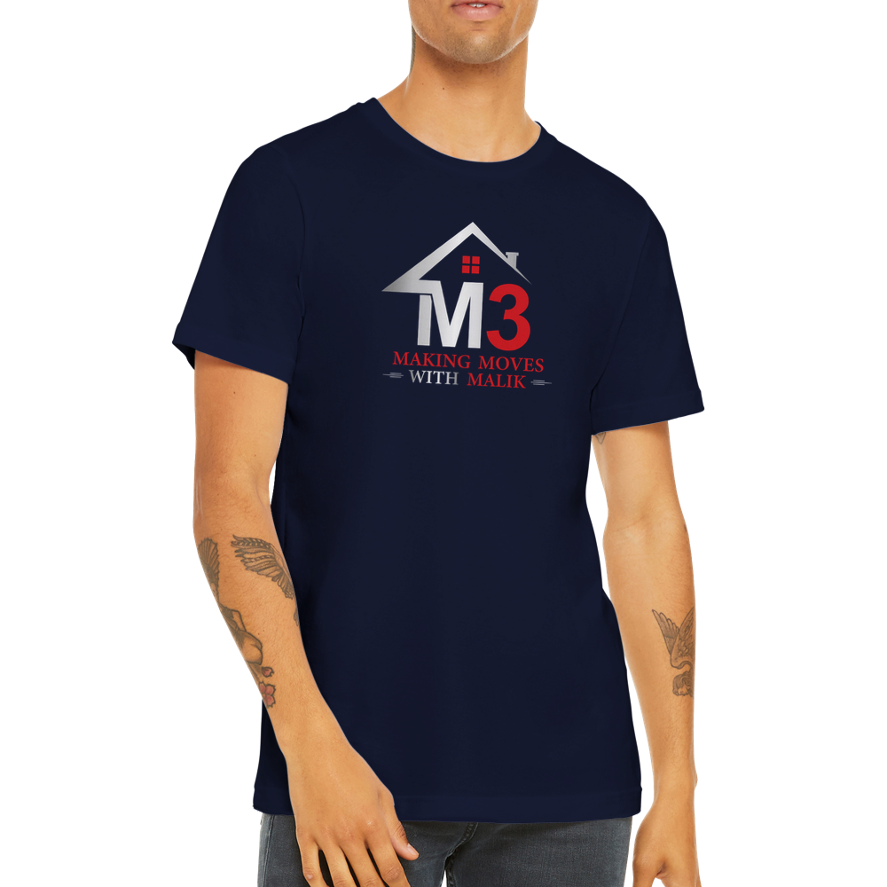 M3 Making Moves With Malik - Premium Unisex Crewneck T-shirt