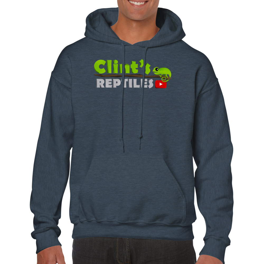 Clint's Reptiles -- Classic Unisex Pullover Hoodie