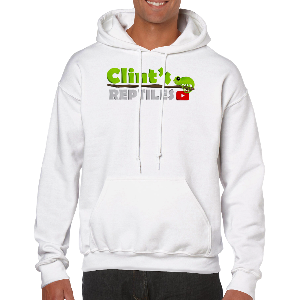 Clint's Reptiles -- Classic Unisex Pullover Hoodie