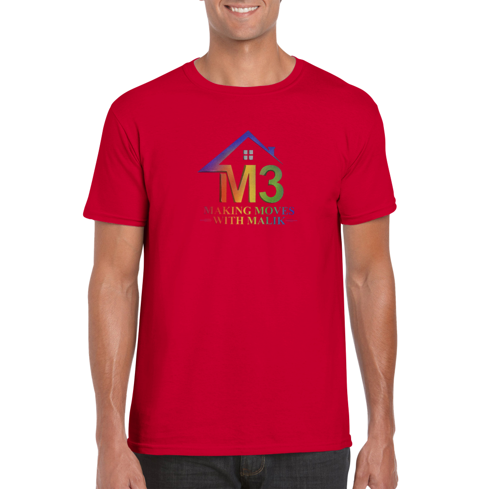 M3 - Making Moves with Malik (Rainbow) Classic Unisex Crewneck T-shirt