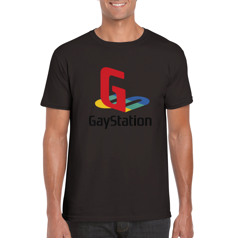 GayStation-Classic Unisex Crewneck T-shirt