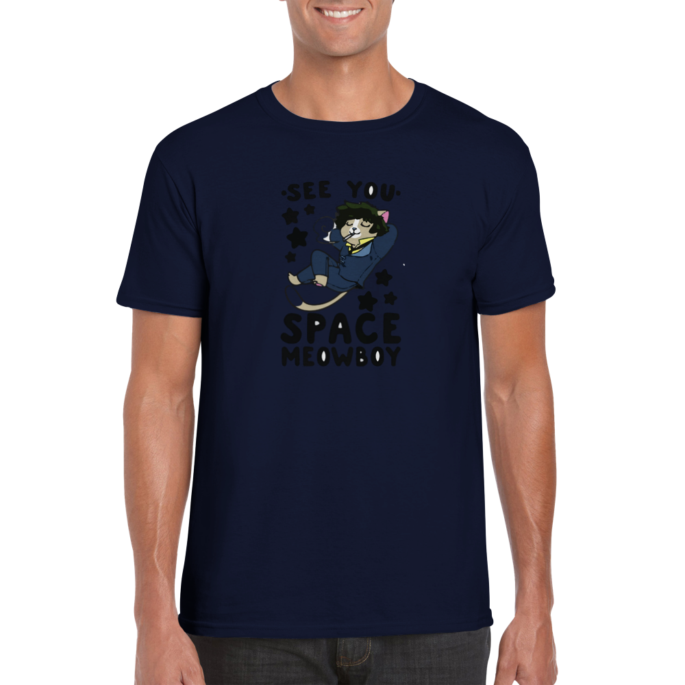 See You Space Meowboy  - Classic Unisex Crewneck T-shirt