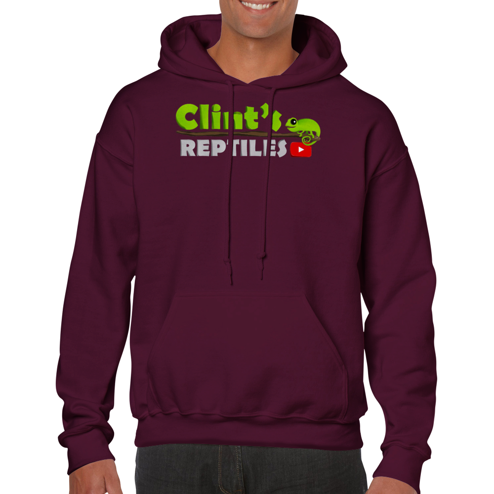 Clint's Reptiles -- Classic Unisex Pullover Hoodie