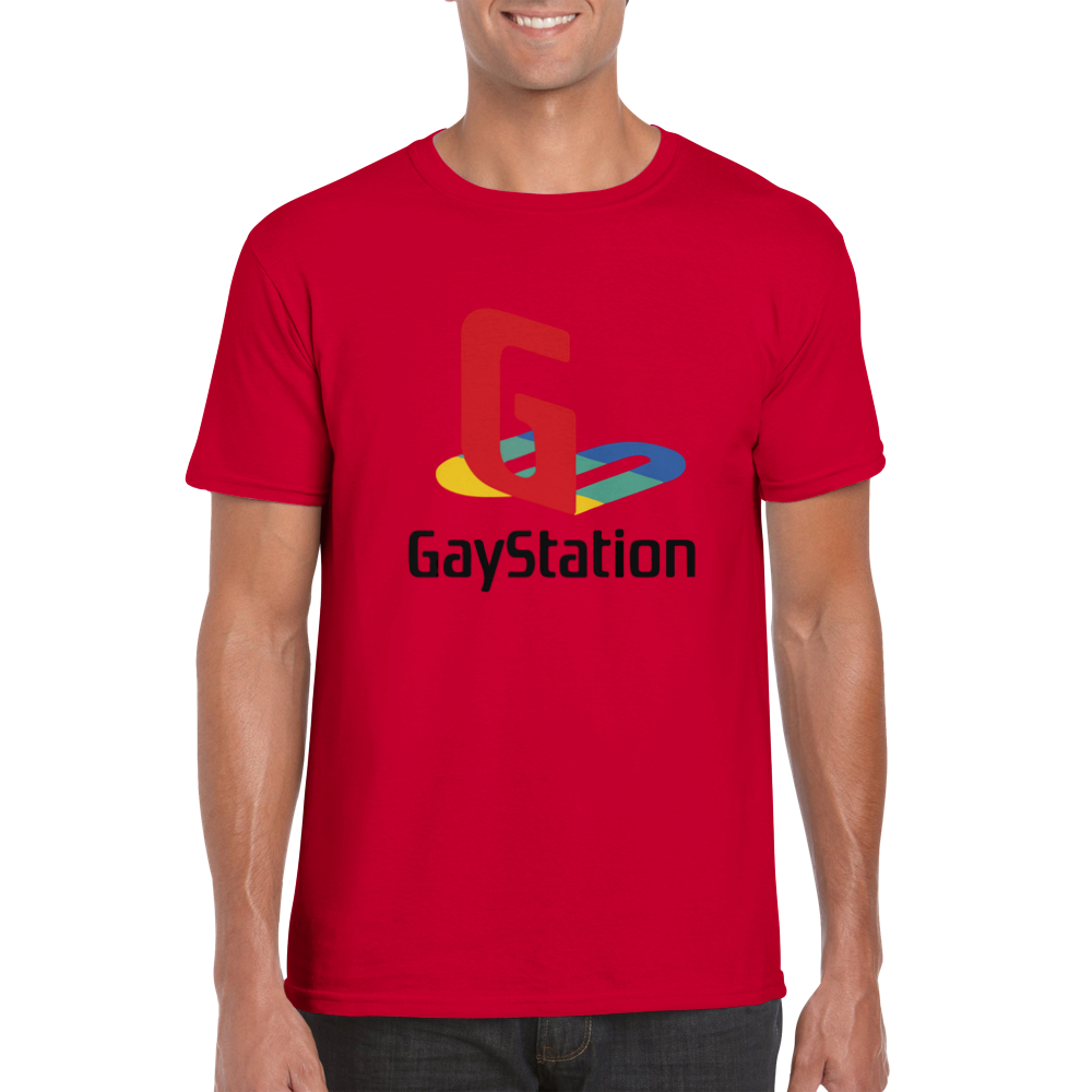 GayStation-Classic Unisex Crewneck T-shirt