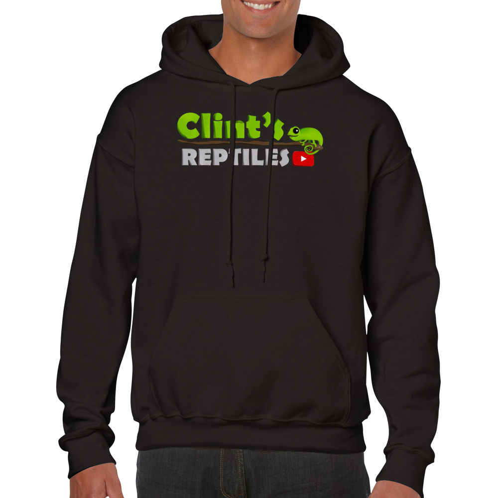 Clint's Reptiles -- Classic Unisex Pullover Hoodie