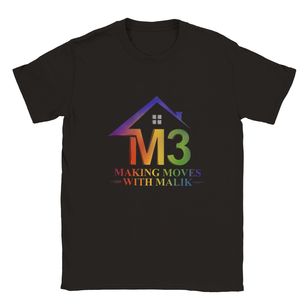 M3 - Making Moves with Malik (Rainbow) Classic Unisex Crewneck T-shirt