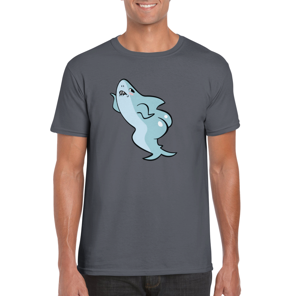 Thicc Shark -- Classic Unisex Crewneck T-shirt