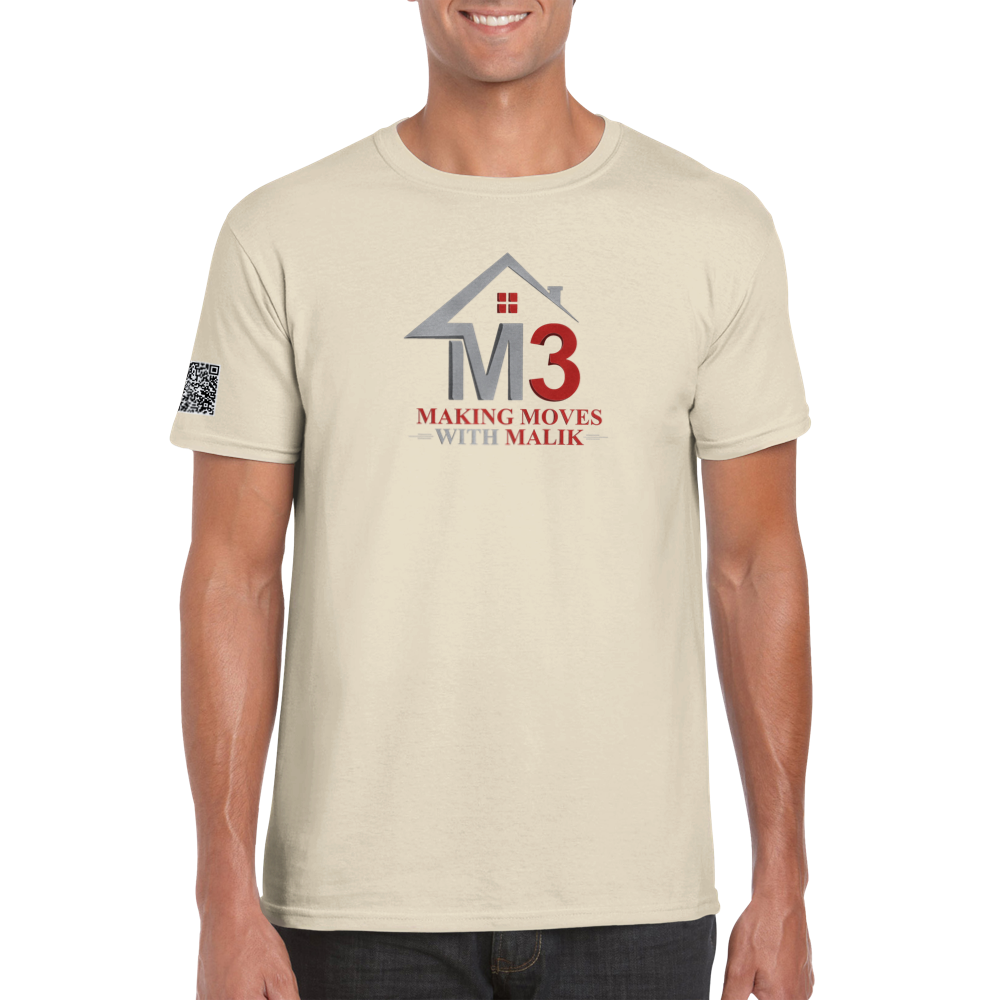 M3 Making Moves With Malik - (Custom Ink) Classic Unisex Crewneck T-shirt