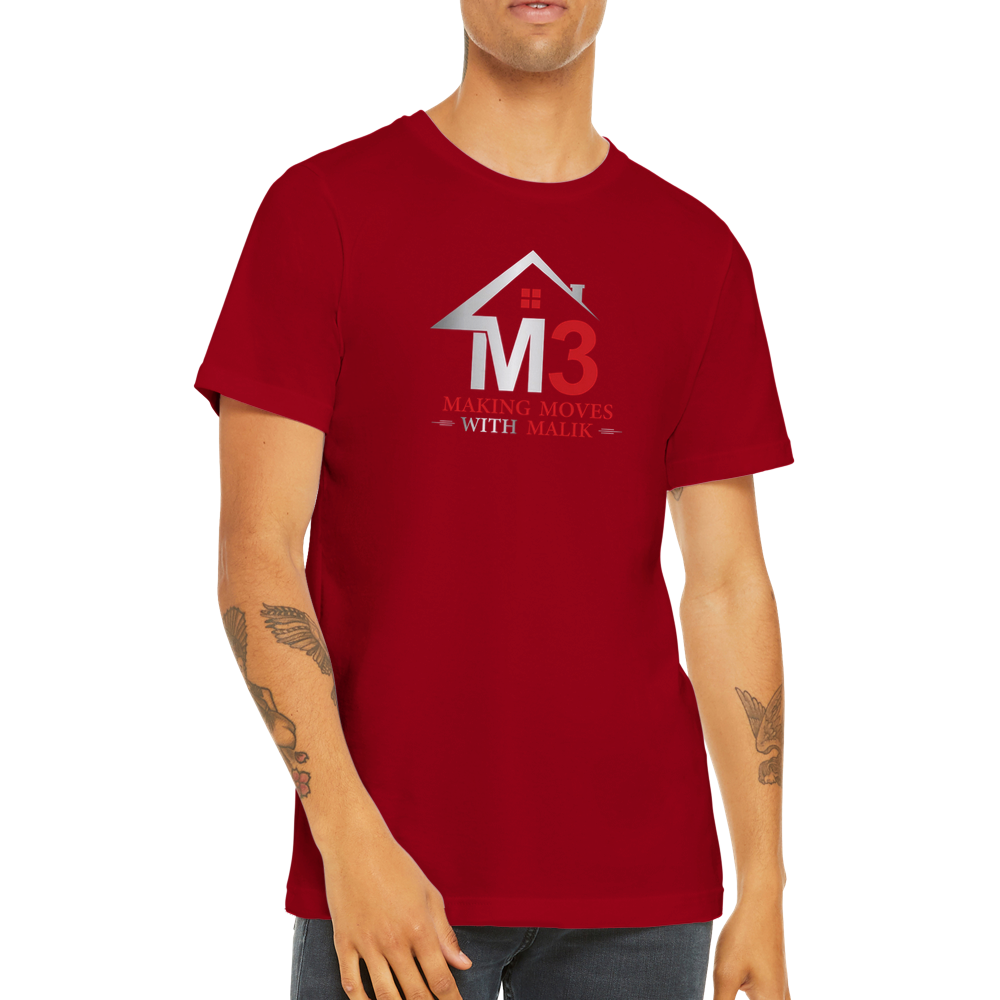 M3 Making Moves With Malik - Premium Unisex Crewneck T-shirt