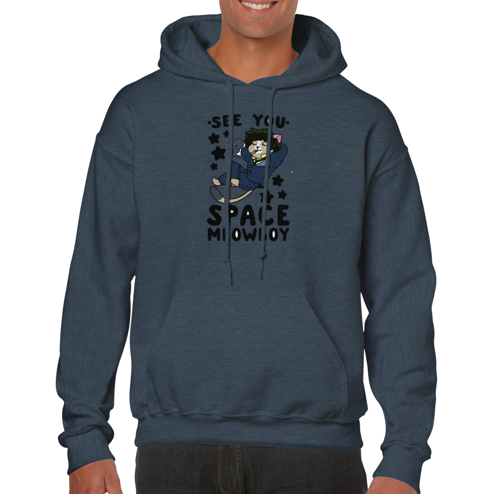 See You Space Meowboy --Classic Unisex Pullover Hoodie