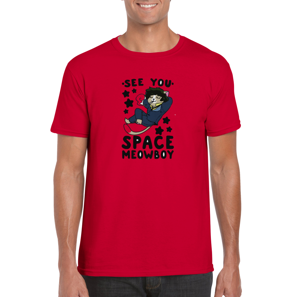 See You Space Meowboy  - Classic Unisex Crewneck T-shirt