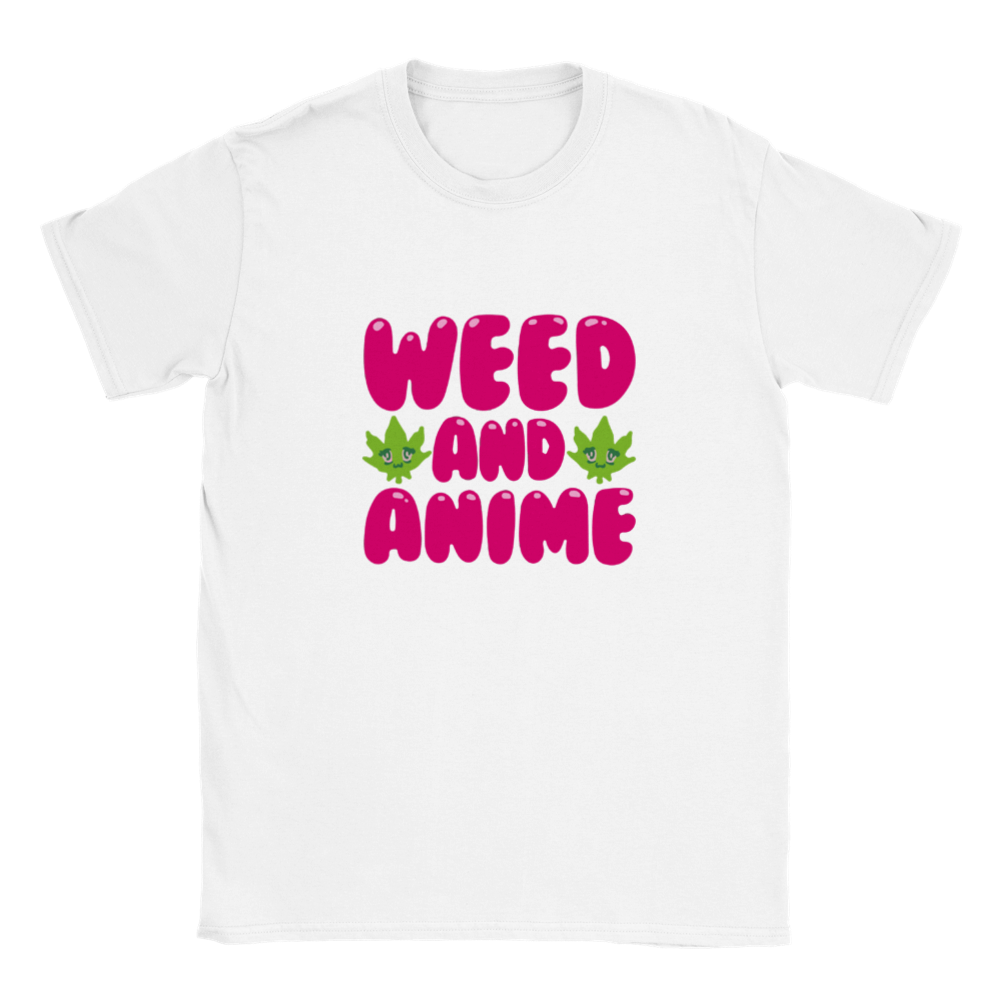 Weed and Anime -- Classic Unisex Crewneck T-shirt