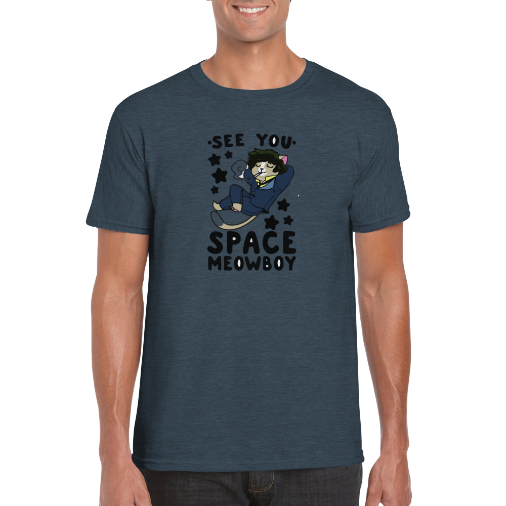 See You Space Meowboy  - Classic Unisex Crewneck T-shirt