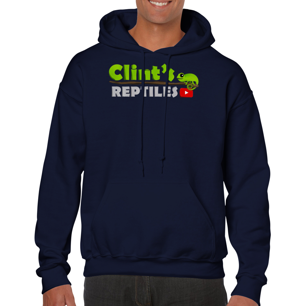 Clint's Reptiles -- Classic Unisex Pullover Hoodie